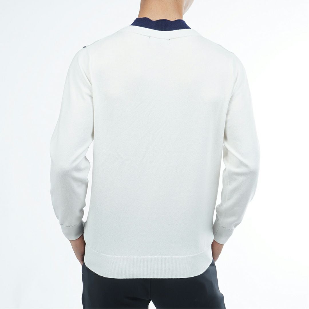 アドミラル ゴルフ Admiral GOLF メンズ メンズ ホカタッチ レイヤードモックネックセーター ADMA589 詳細3