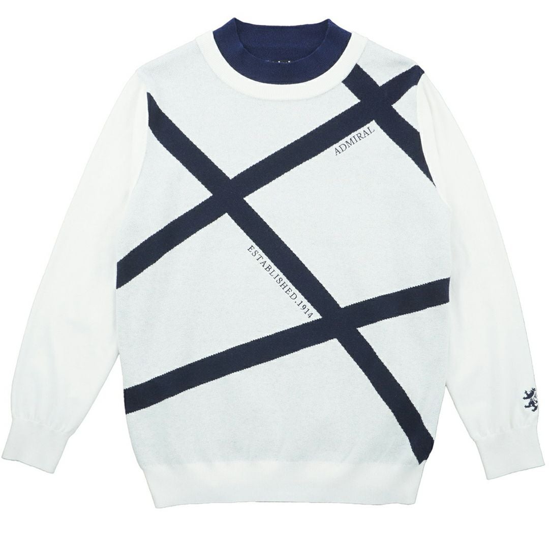 アドミラル ゴルフ Admiral GOLF メンズ メンズ ホカタッチ レイヤードモックネックセーター ADMA589 詳細4