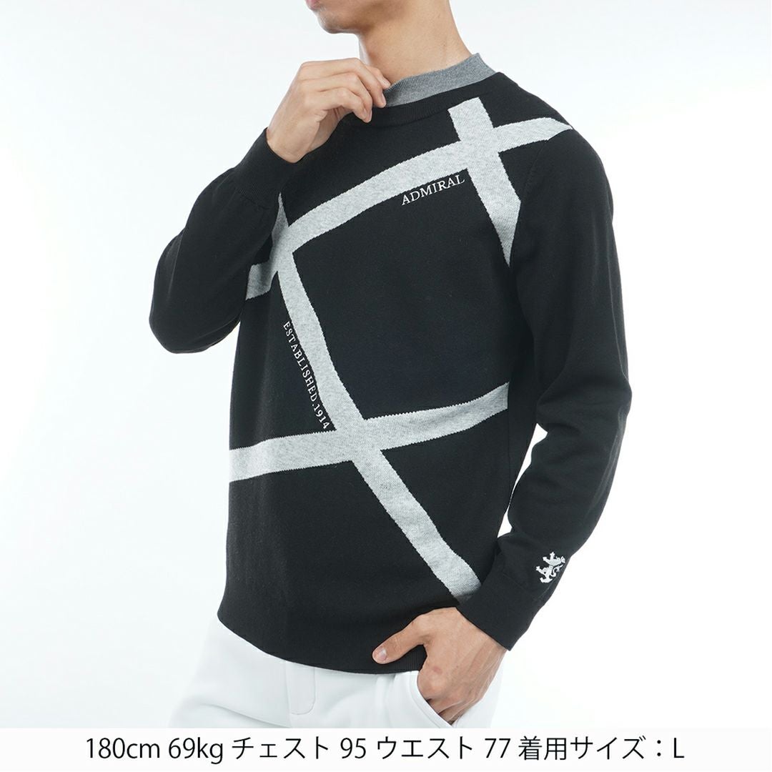 40％OFF】[アドミラル ゴルフ]メンズ ホカタッチ レイヤードモック