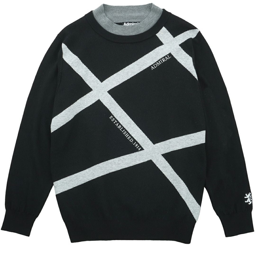 アドミラル ゴルフ Admiral GOLF メンズ メンズ ホカタッチ レイヤードモックネックセーター ADMA589 詳細8