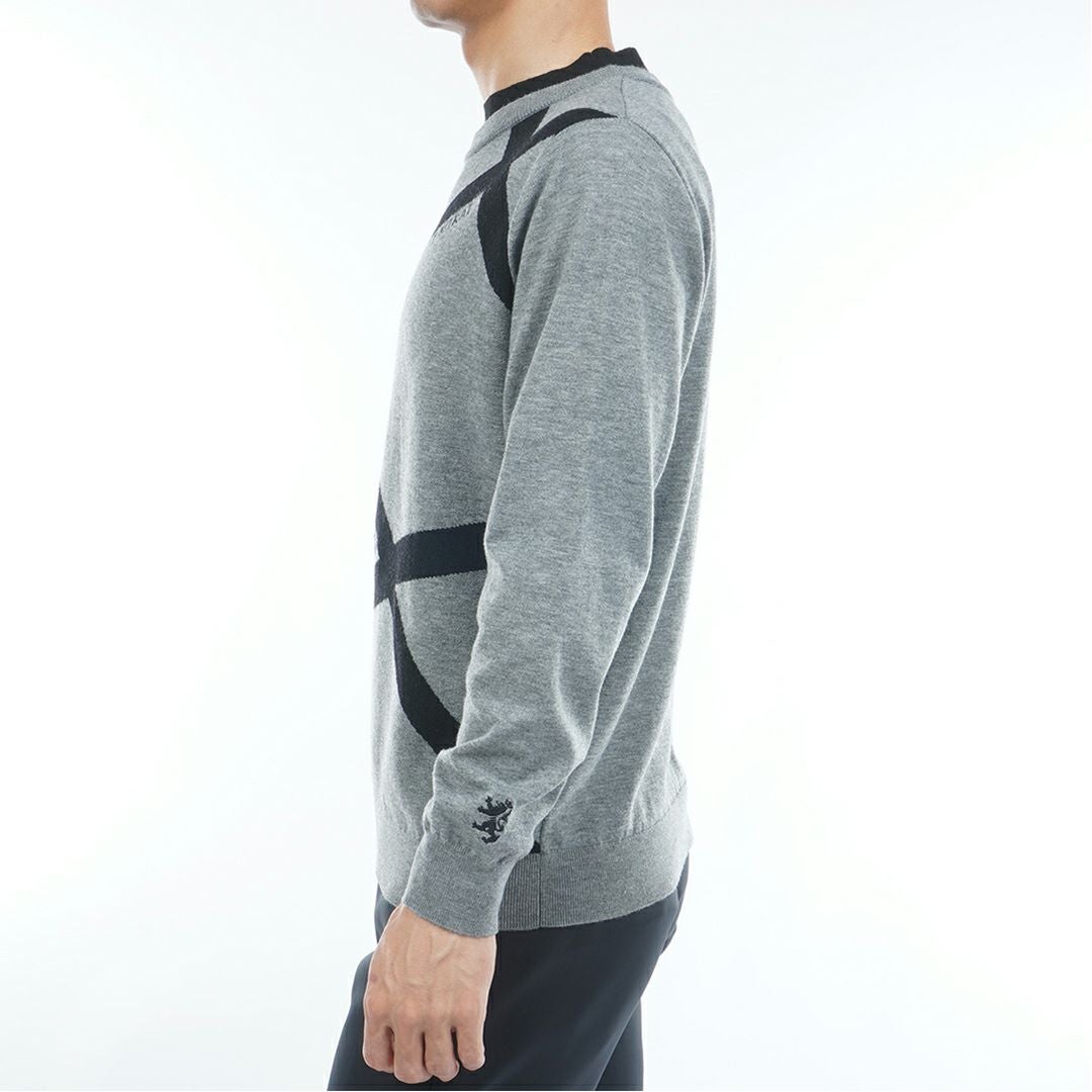 アドミラル ゴルフ Admiral GOLF メンズ メンズ ホカタッチ レイヤードモックネックセーター ADMA589 詳細11