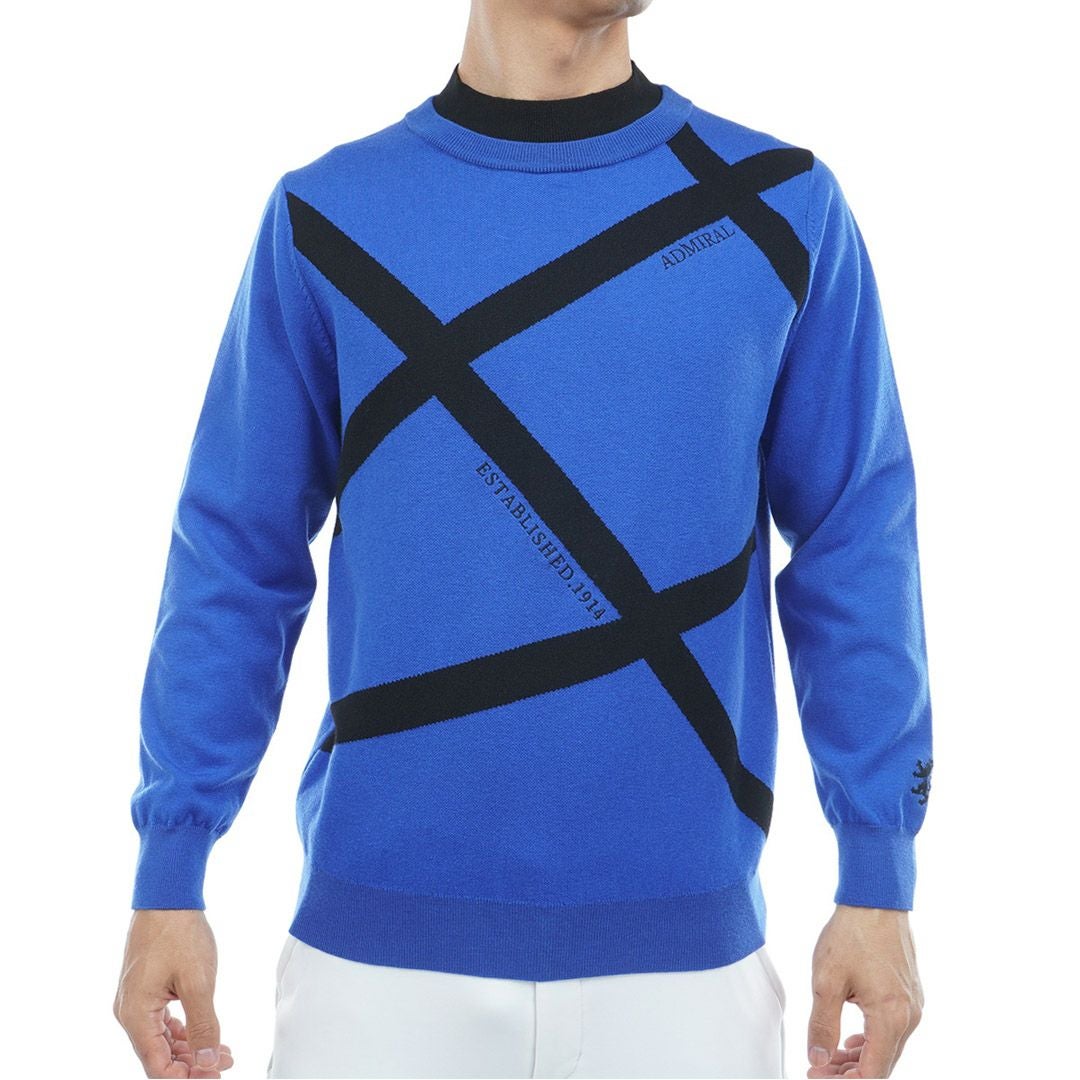 アドミラル ゴルフ モックネックセーター【ネイビー】新品！ Admiral