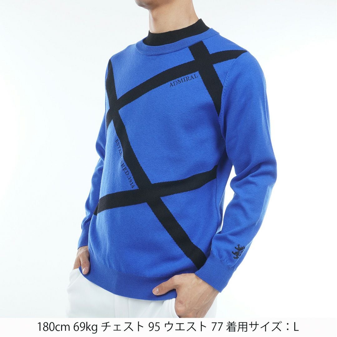 40％OFF】[アドミラル ゴルフ]メンズ ホカタッチ レイヤードモック
