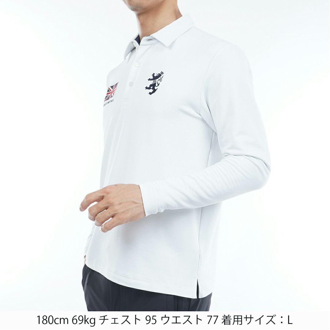 アドミラル ゴルフ Admiral GOLF メンズ メンズ 速ポカ フラッグシャツ ADMA590 詳細2