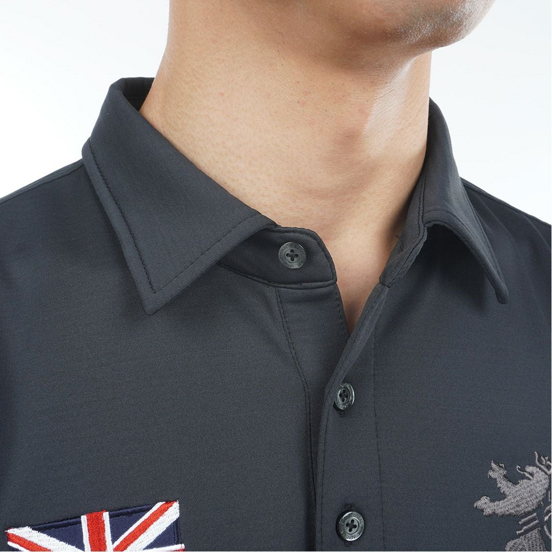 アドミラル ゴルフ Admiral GOLF メンズ メンズ 速ポカ フラッグシャツ ADMA590 詳細11