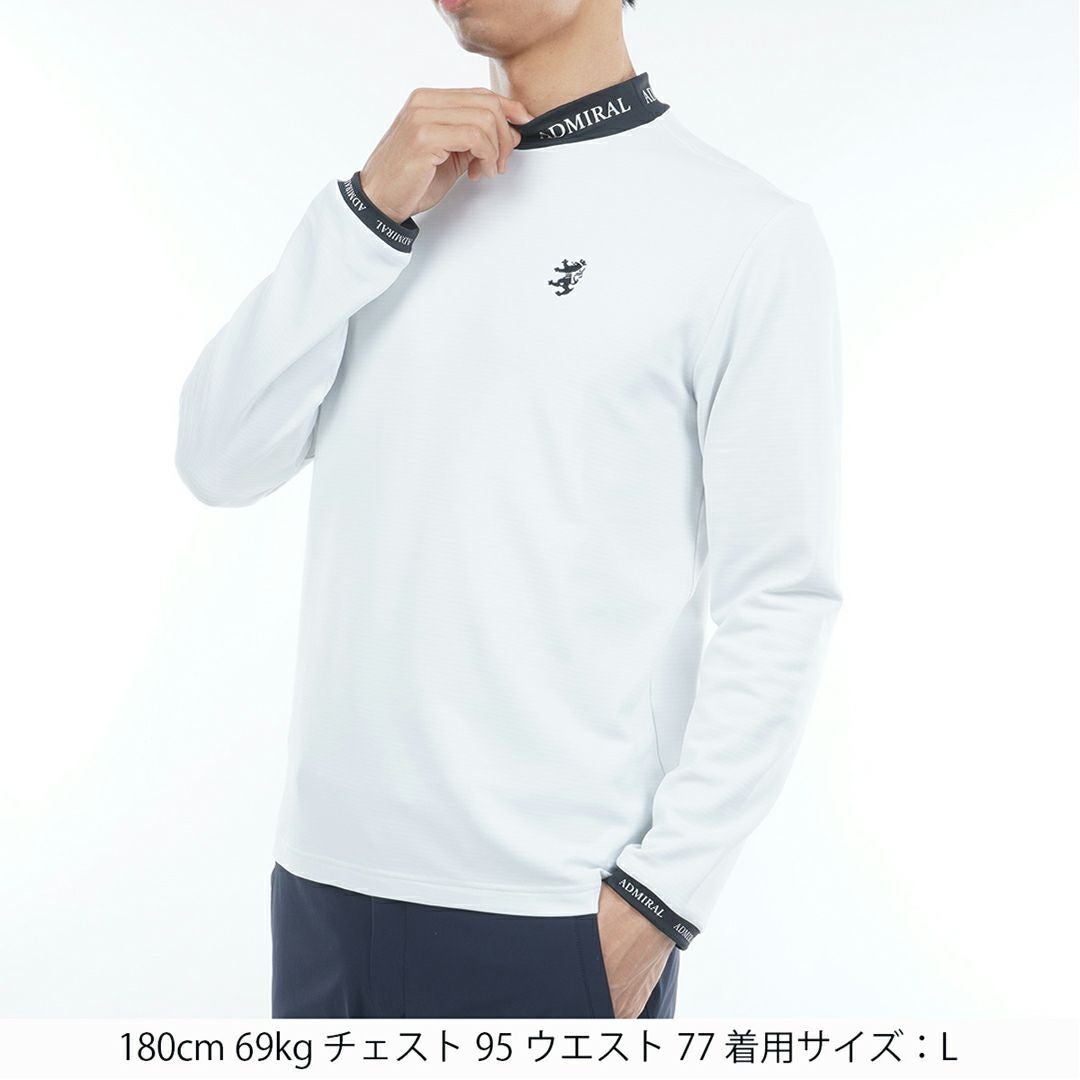 30％OFF】[アドミラル ゴルフ]メンズ 速ポカ 長袖モックネックシャツ