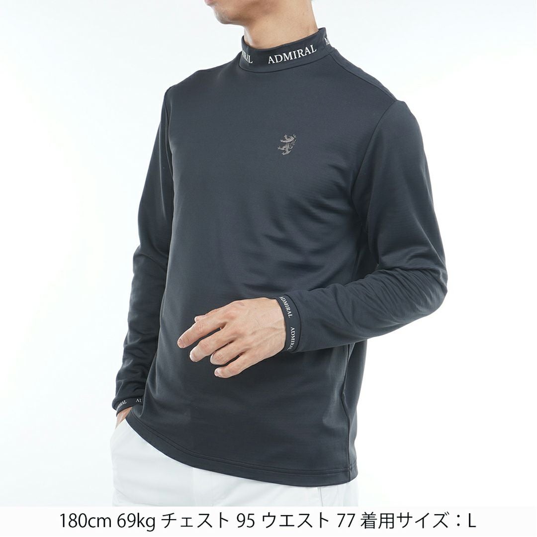 40％OFF】[アドミラル ゴルフ]メンズ 速ポカ 長袖モックネックシャツ