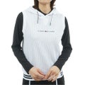 トミー ヒルフィガー ゴルフ Tommy Hilfiger Golf レディース レディース ワッフル スウェットフーディーベスト THLA551 詳細1