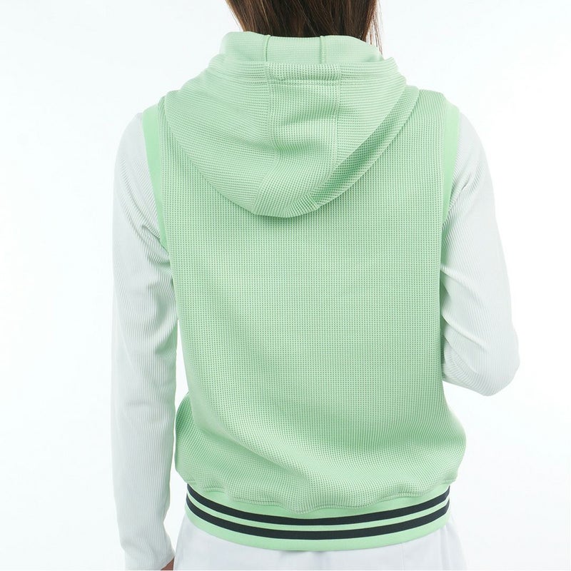 トミー ヒルフィガー ゴルフ Tommy Hilfiger Golf レディース レディース ワッフル スウェットフーディーベスト THLA551 詳細10