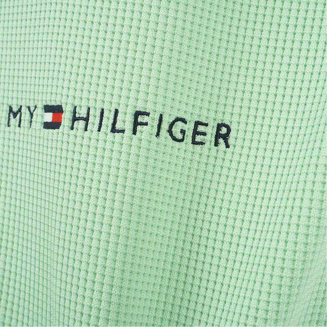 トミー ヒルフィガー ゴルフ Tommy Hilfiger Golf レディース レディース ワッフル スウェットフーディーベスト THLA551 詳細14