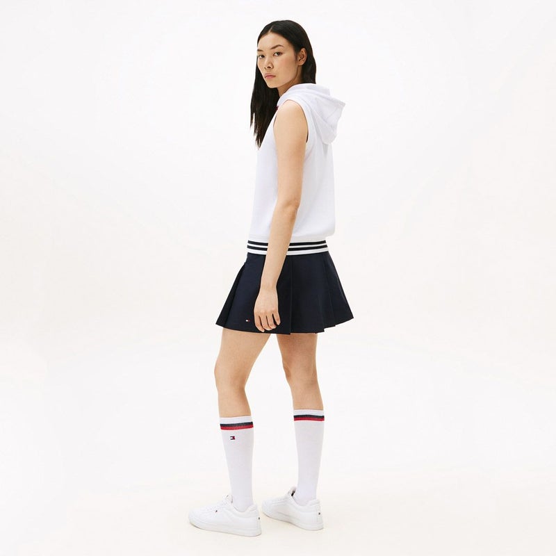 トミー ヒルフィガー ゴルフ Tommy Hilfiger Golf レディース レディース ワッフル スウェットフーディーベスト THLA551 詳細17