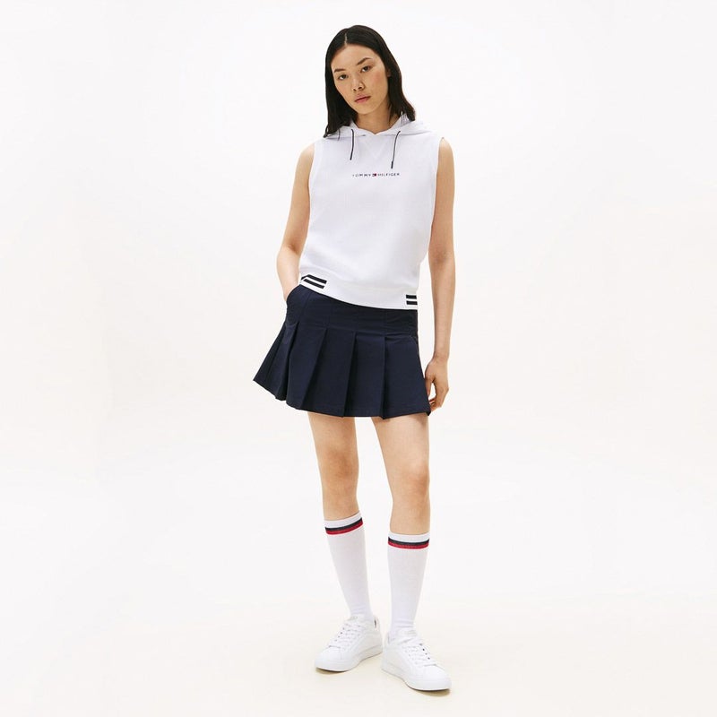 トミー ヒルフィガー ゴルフ Tommy Hilfiger Golf レディース レディース ワッフル スウェットフーディーベスト THLA551 詳細19