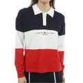 トミー ヒルフィガー ゴルフ Tommy Hilfiger Golf レディース レディース ラガー長袖 ニットシャツ THLA553 詳細7