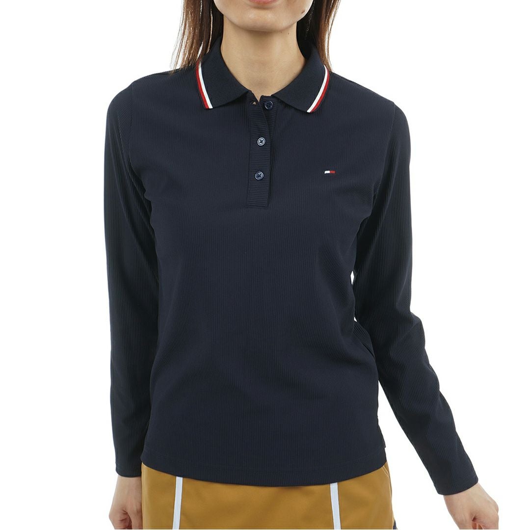 トミーフィルフィガーゴルフF　長袖ポロ THMA154 TOMMY HILFIGER（トミー・ヒルフィガー） トミーヒルフィガーゴルフ