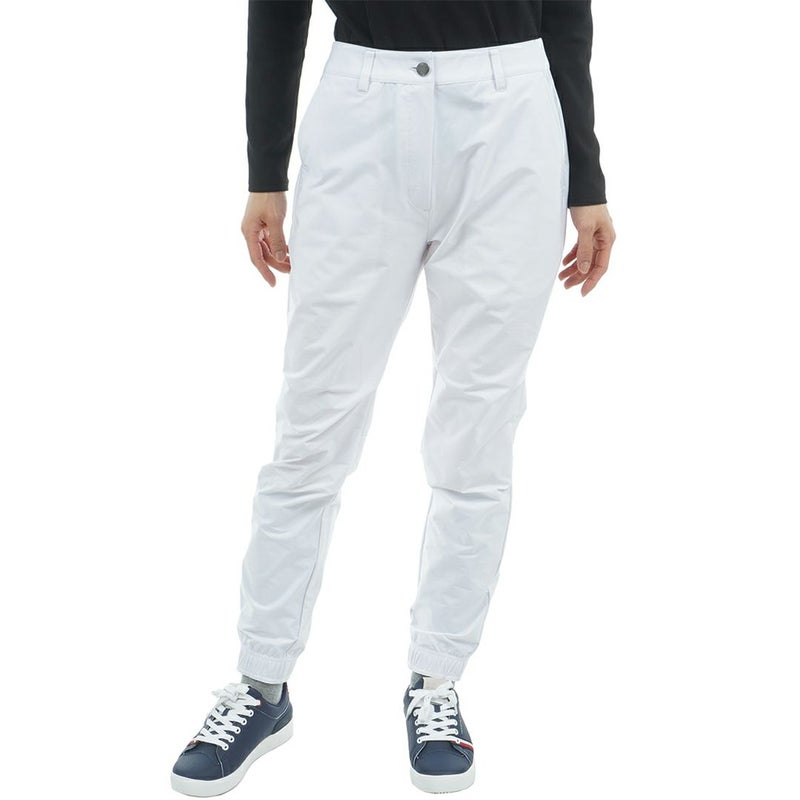 トミー ヒルフィガー ゴルフ Tommy Hilfiger Golf レディース レディース 裾ロゴゴム ロングパンツ THLA557 詳細1