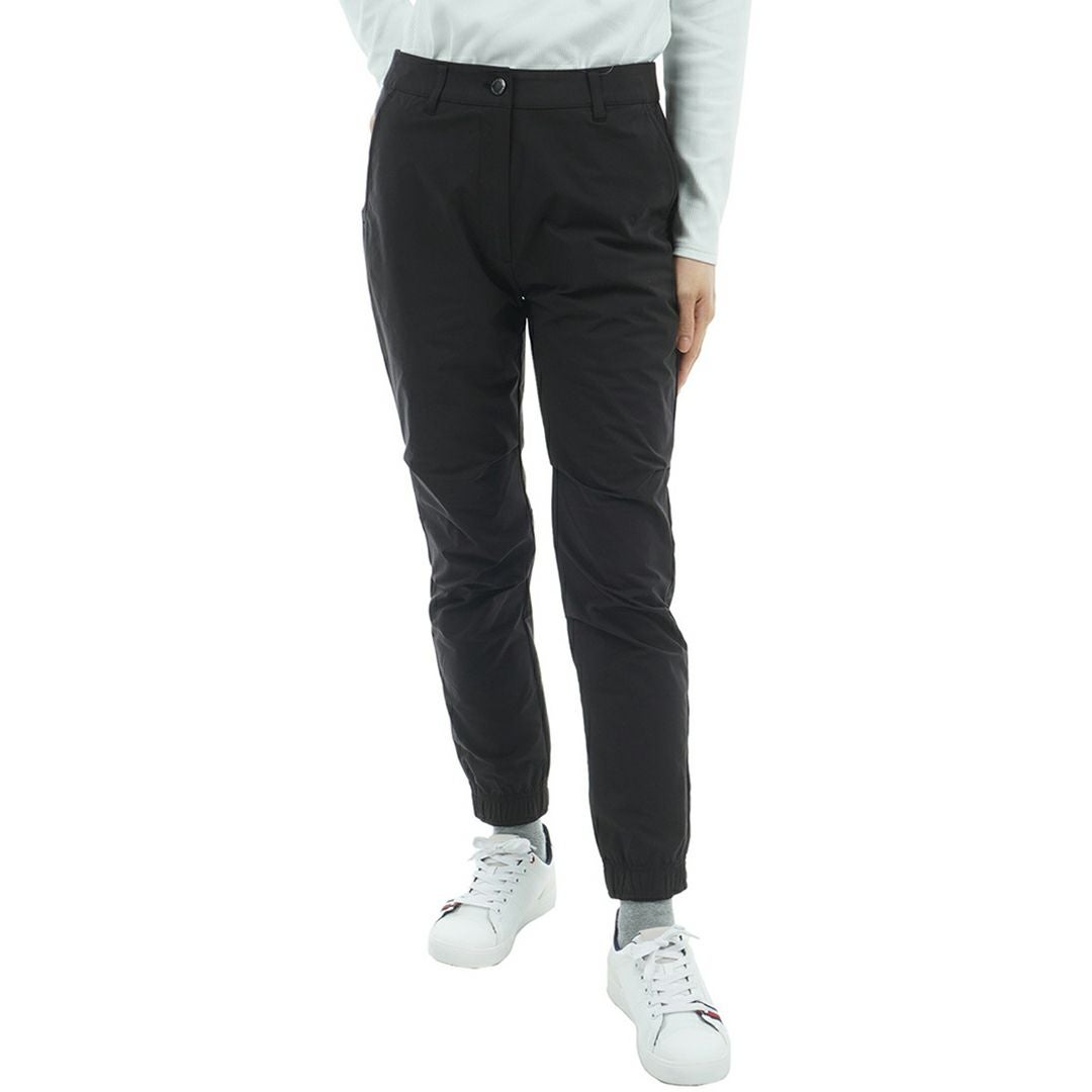 30％OFF】[トミーヒルフィガー]レディース 裾ロゴゴム ロングパンツ