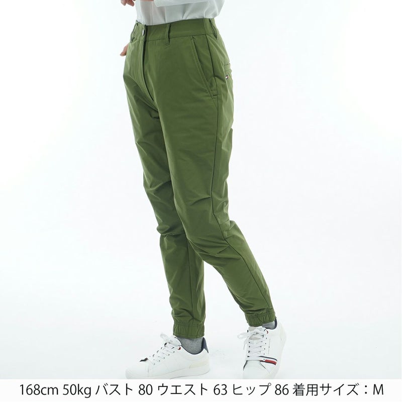トミー ヒルフィガー ゴルフ Tommy Hilfiger Golf レディース レディース 裾ロゴゴム ロングパンツ THLA557 詳細8