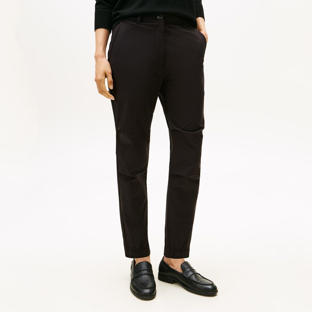 トミー ヒルフィガー ゴルフ Tommy Hilfiger Golf レディース レディース 裾ロゴゴム ロングパンツ THLA557 詳細20