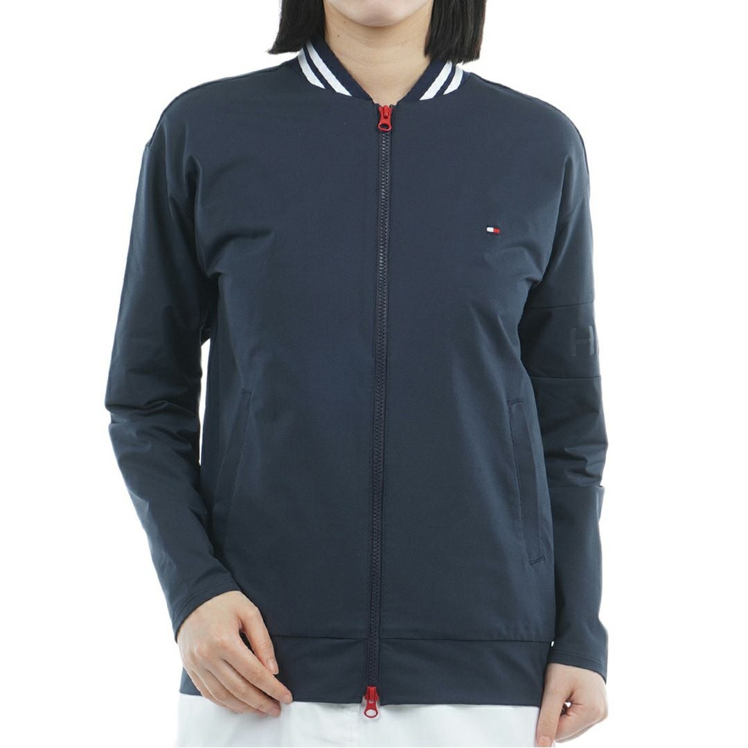 30％OFF】[トミーヒルフィガー]レディース 袖エンボスロゴ スウェット