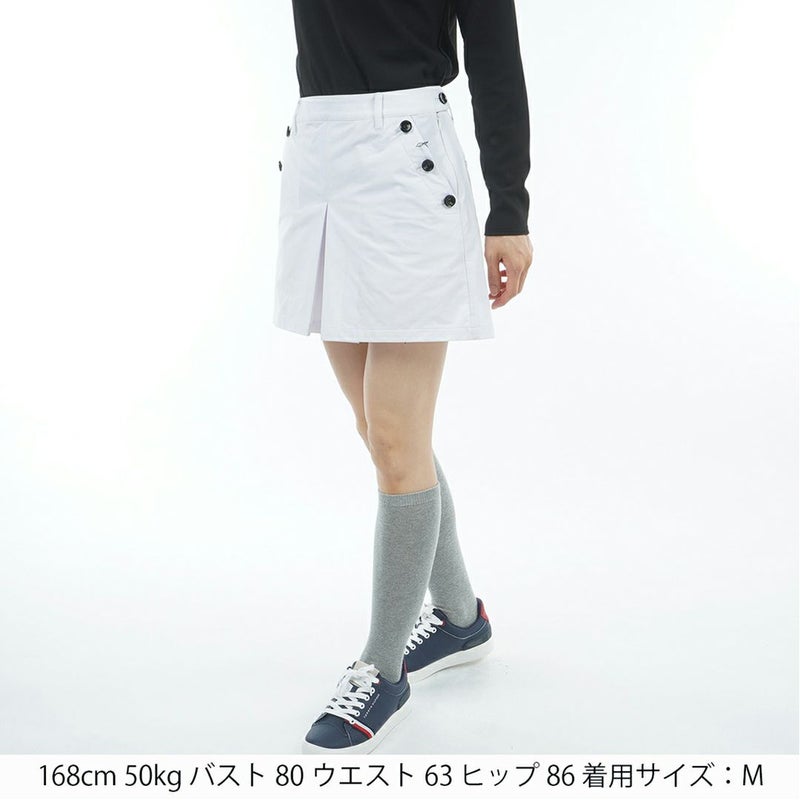 トミー ヒルフィガー ゴルフ Tommy Hilfiger Golf レディース レディース ボックスプリーツ マリンキュロット THLA559 詳細2