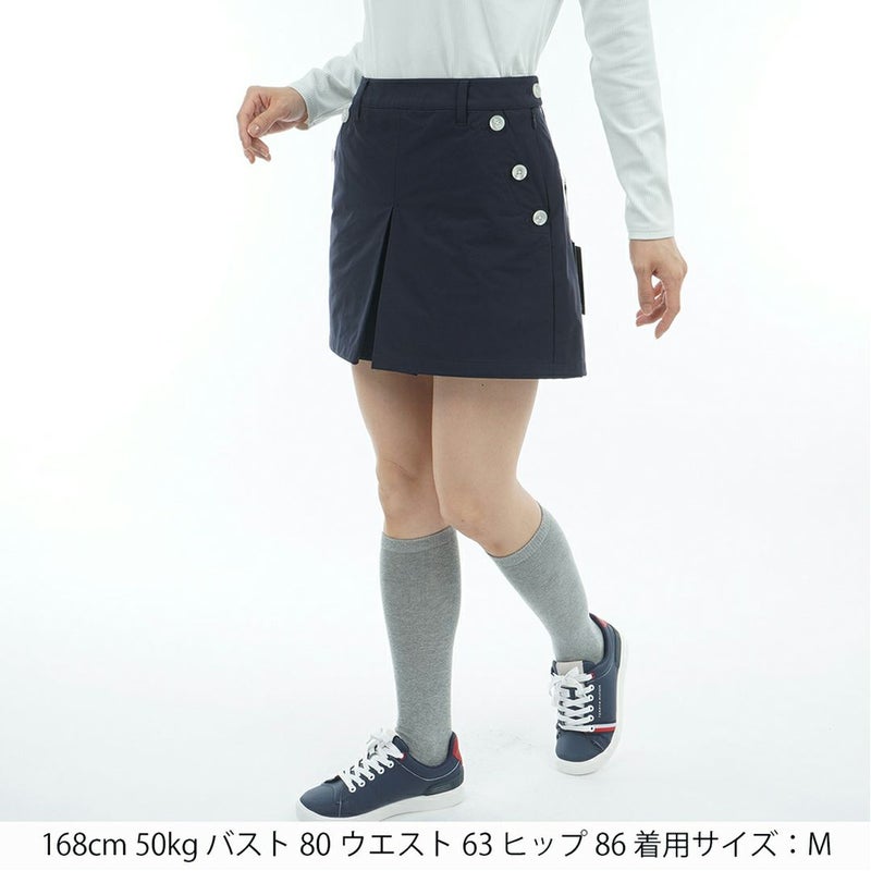 トミー ヒルフィガー ゴルフ Tommy Hilfiger Golf レディース レディース ボックスプリーツ マリンキュロット THLA559 詳細5