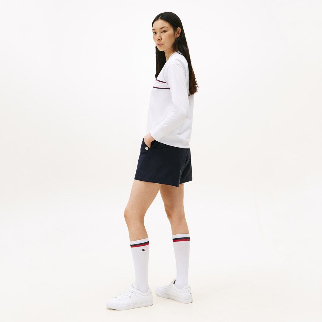 トミー ヒルフィガー ゴルフ Tommy Hilfiger Golf レディース レディース フロントロゴ 長袖スウェットシャツ THLA560 詳細21