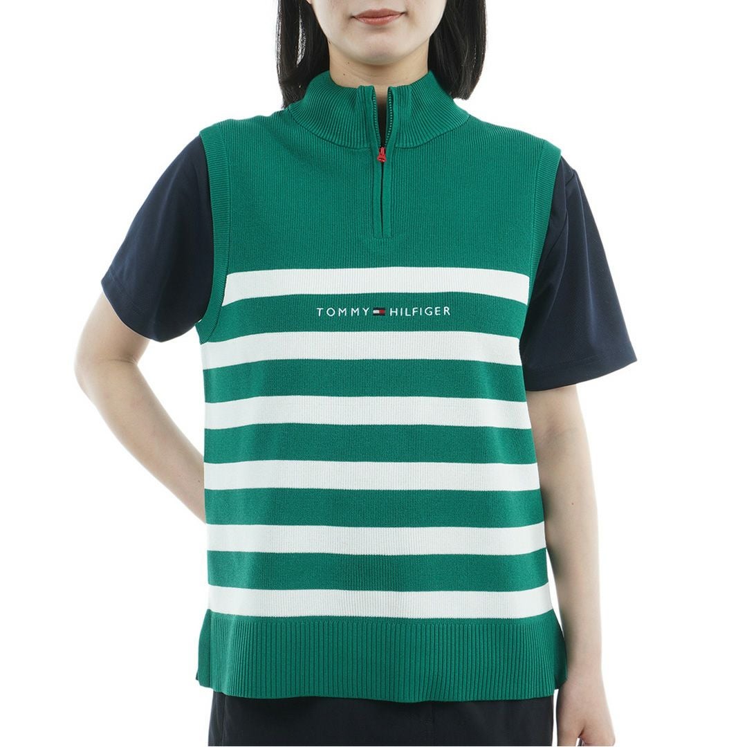 30％OFF】[トミーヒルフィガー]レディース フロントロゴ ハイネック