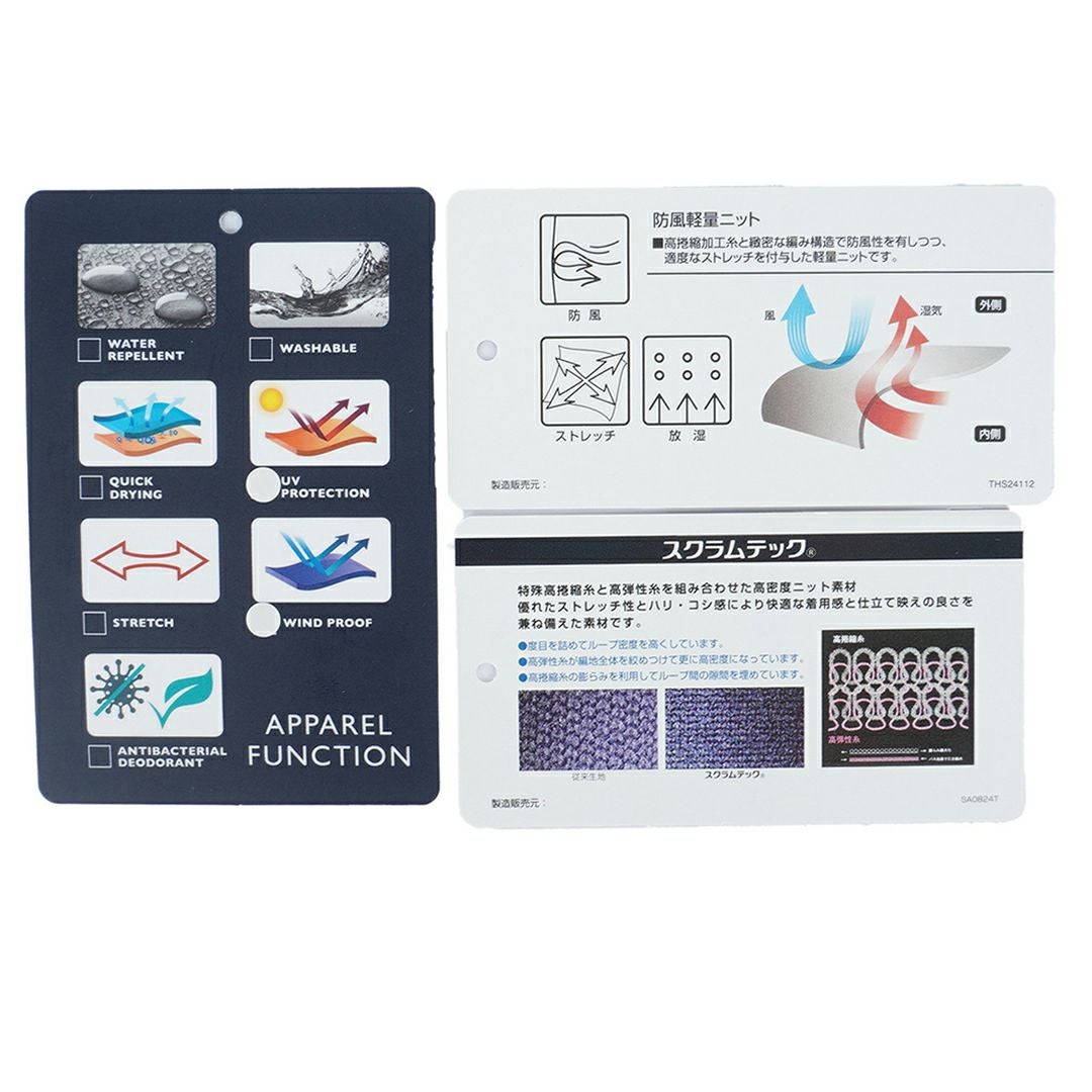 トミー ヒルフィガー ゴルフ Tommy Hilfiger Golf レディース レディース エンボスロゴ 半袖モックネックシャツ THLA562 詳細15