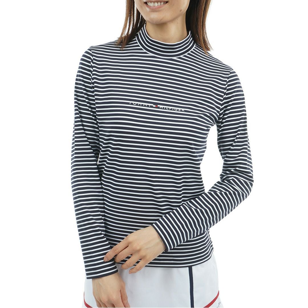 40％OFF】[トミーヒルフィガー]レディース ベア天 長袖モックネック
