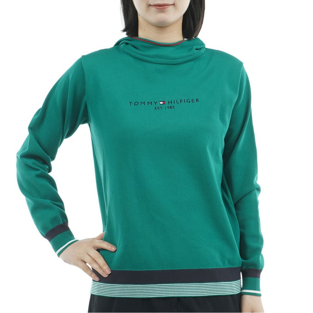 30％OFF】[トミーヒルフィガー]レディース フロントロゴ フーディー