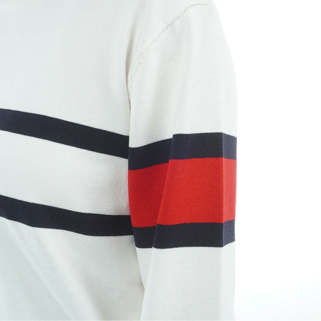 30％OFF】[トミーヒルフィガー]レディース フロントロゴ クルーネック