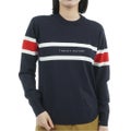 トミー ヒルフィガー ゴルフ Tommy Hilfiger Golf レディース レディース フロントロゴ クルーネックニット THLA566 詳細11