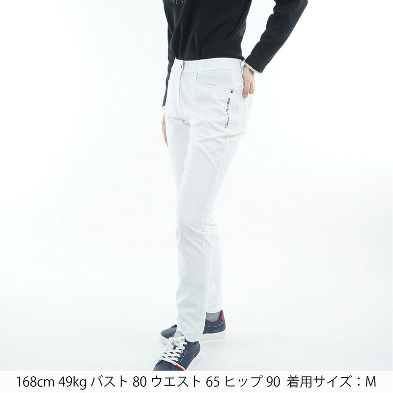 トミー ヒルフィガー ゴルフ Tommy Hilfiger Golf レディース レディース ストレッチツイル ロングパンツ THLA568 詳細2