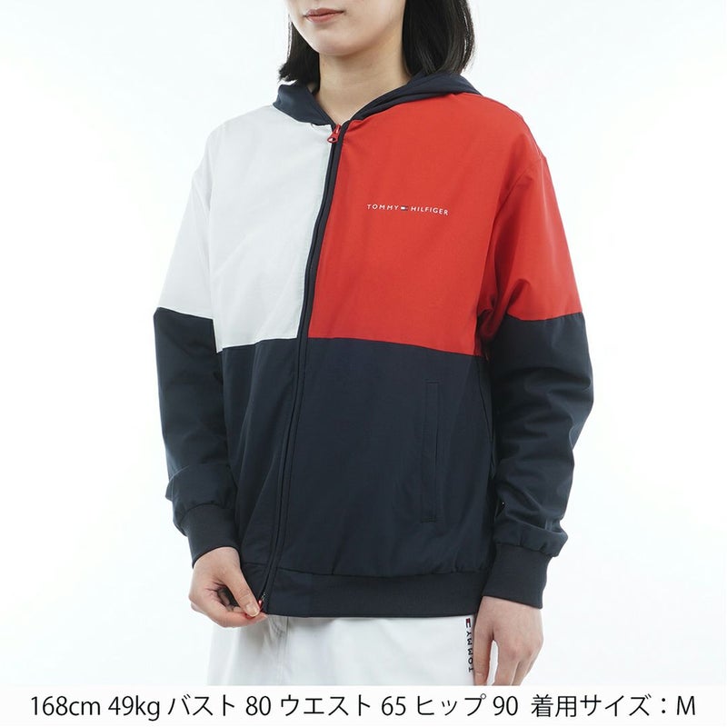 トミー ヒルフィガー ゴルフ Tommy Hilfiger Golf レディース レディース トリコ ウィンドジャケット THLA569 詳細5