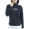 トミー ヒルフィガー ゴルフ Tommy Hilfiger Golf レディース レディース ロゴジャガ-ド 長袖モックネックシャツ THLA570 詳細4