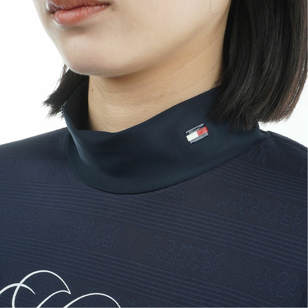30％OFF】[トミーヒルフィガー]レディース ロゴジャガ-ド 長袖モック