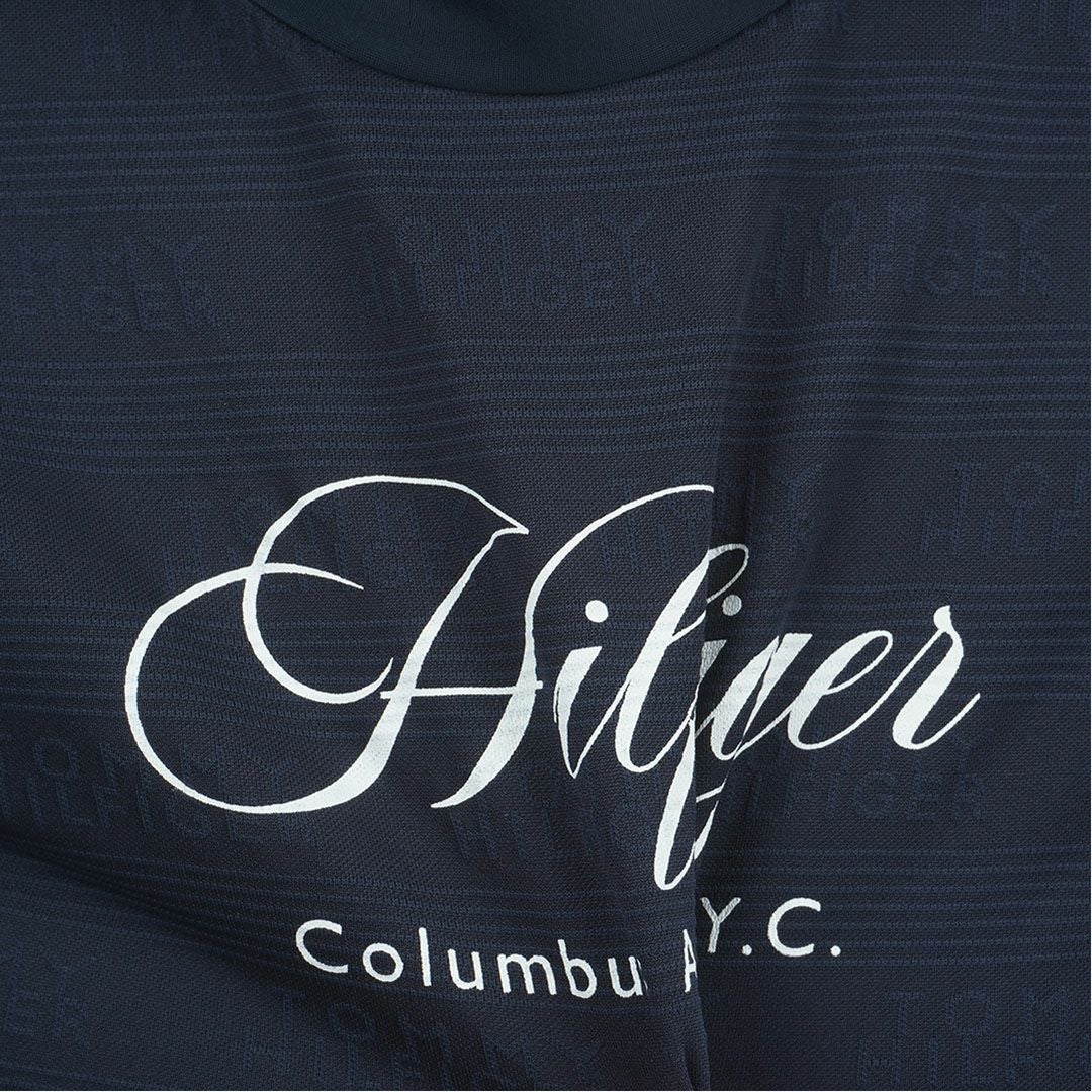 トミー ヒルフィガー ゴルフ Tommy Hilfiger Golf レディース レディース ロゴジャガ-ド 長袖モックネックシャツ THLA570 詳細11