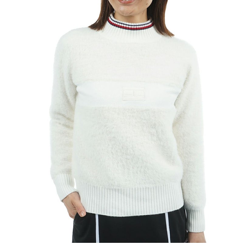 トミー ヒルフィガー ゴルフ Tommy Hilfiger Golf レディース レディース シャギー ハイネックニット THLA572 詳細1
