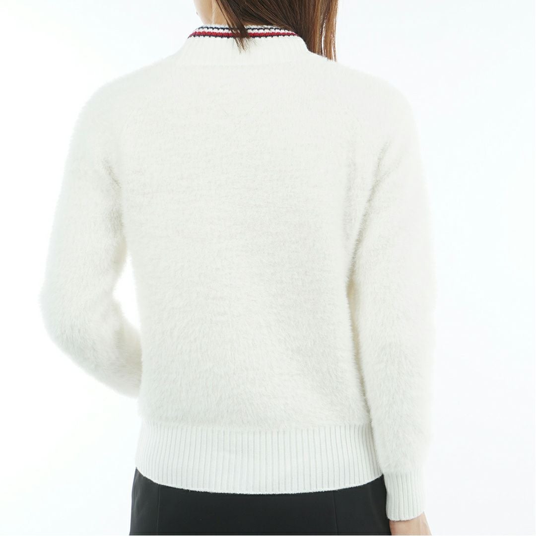 トミー ヒルフィガー ゴルフ Tommy Hilfiger Golf レディース レディース シャギー ハイネックニット THLA572 詳細3