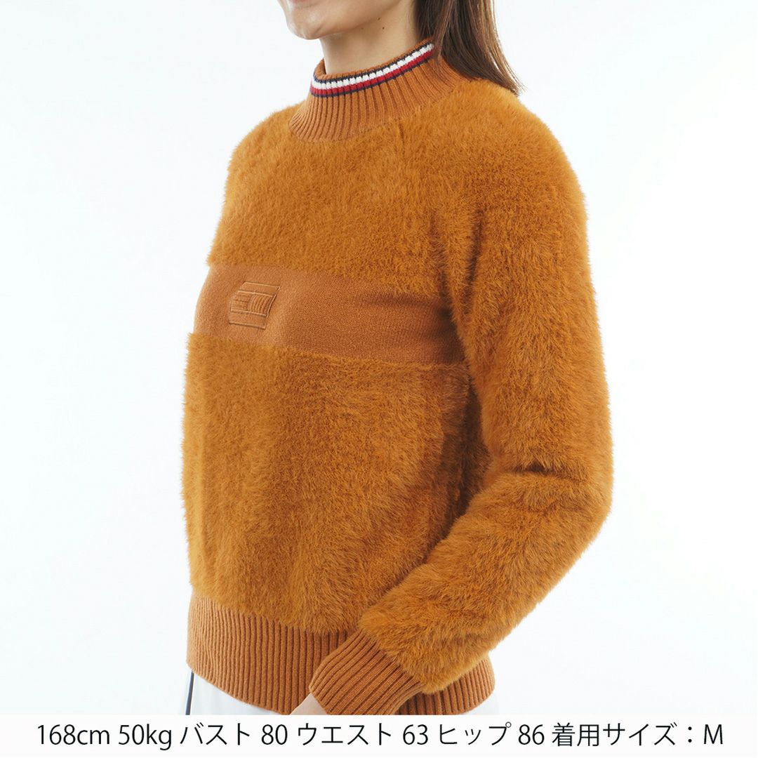 30％OFF】[トミーヒルフィガー]レディース シャギー ハイネックニット