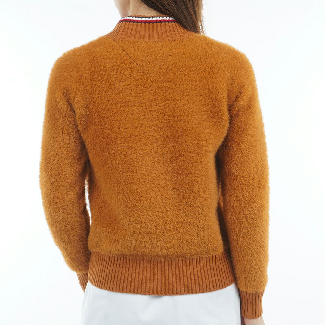 トミー ヒルフィガー ゴルフ Tommy Hilfiger Golf レディース レディース シャギー ハイネックニット THLA572 詳細6