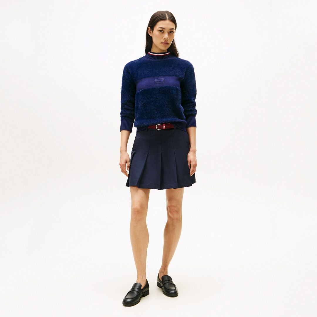 30％OFF】[トミーヒルフィガー]レディース シャギー ハイネックニット