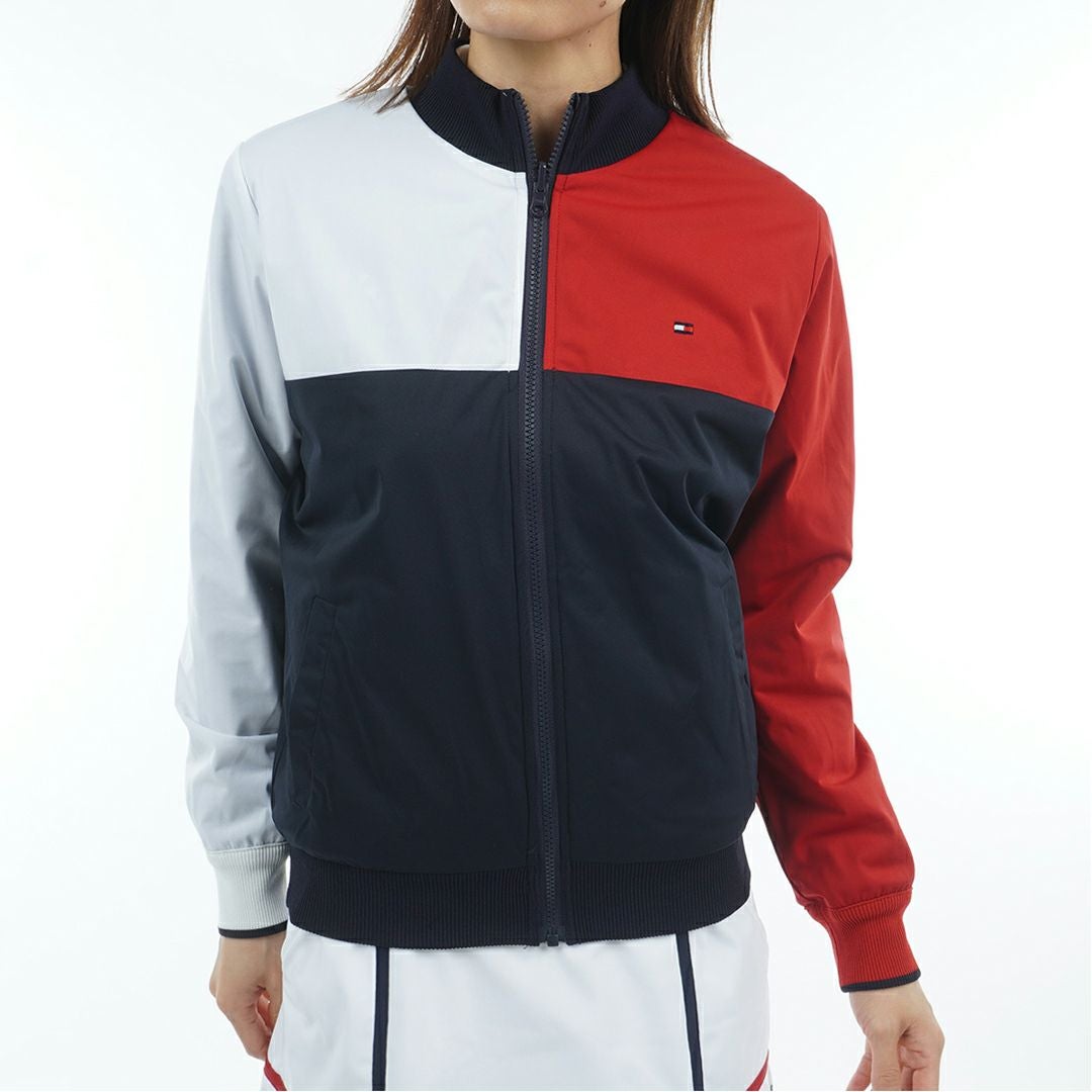 トミー ヒルフィガー ゴルフ Tommy Hilfiger Golf レディース レディース リバーシブル ニットジャケット THLA576 詳細12