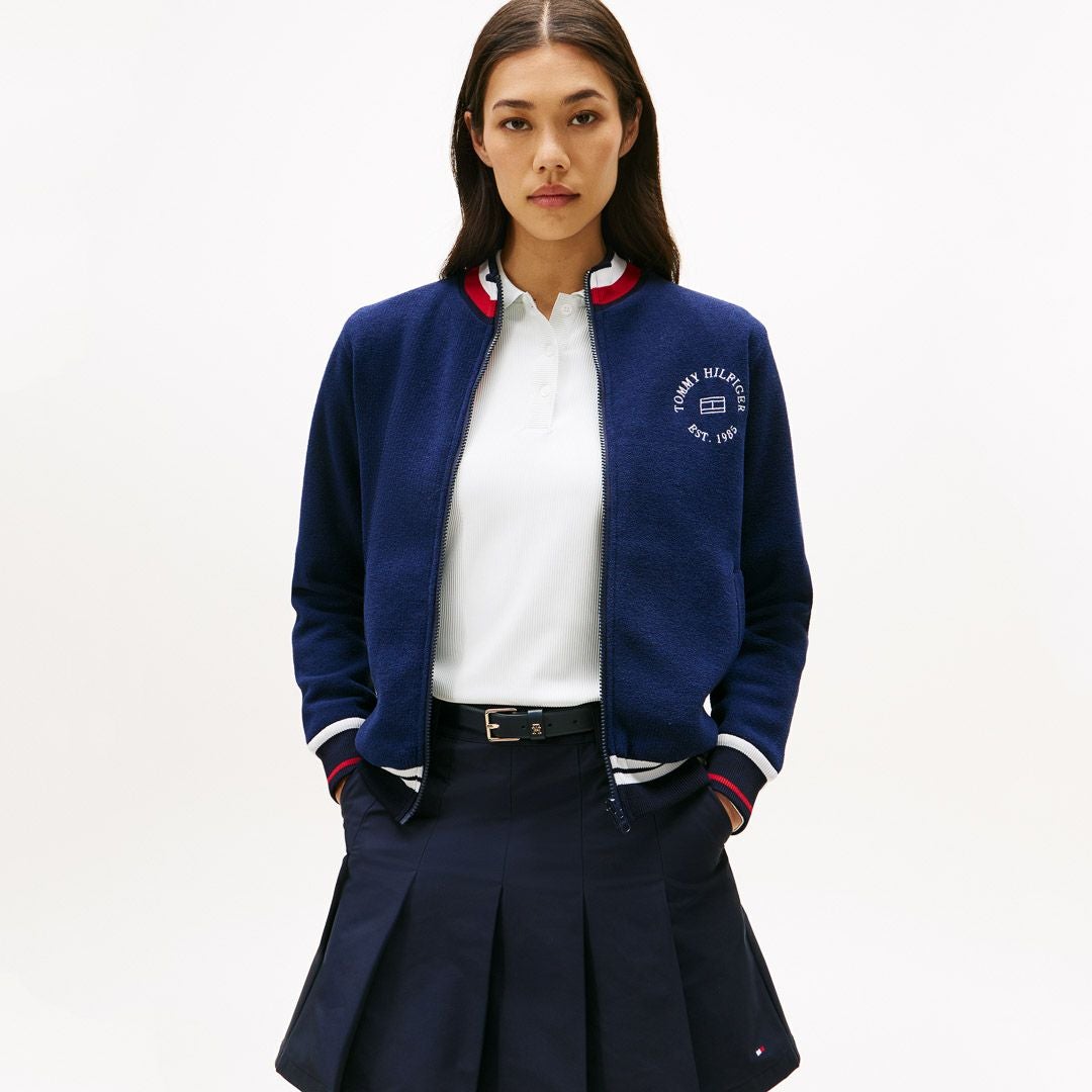 トミー ヒルフィガー ゴルフ Tommy Hilfiger Golf レディース レディース リバーシブル ニットジャケット THLA576 詳細39