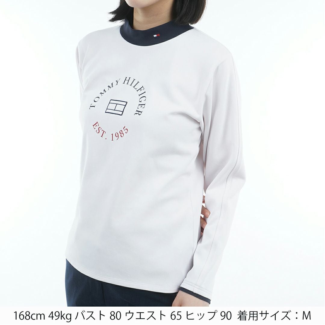 30％OFF】[トミーヒルフィガー]レディース サークルロゴ 長袖モック