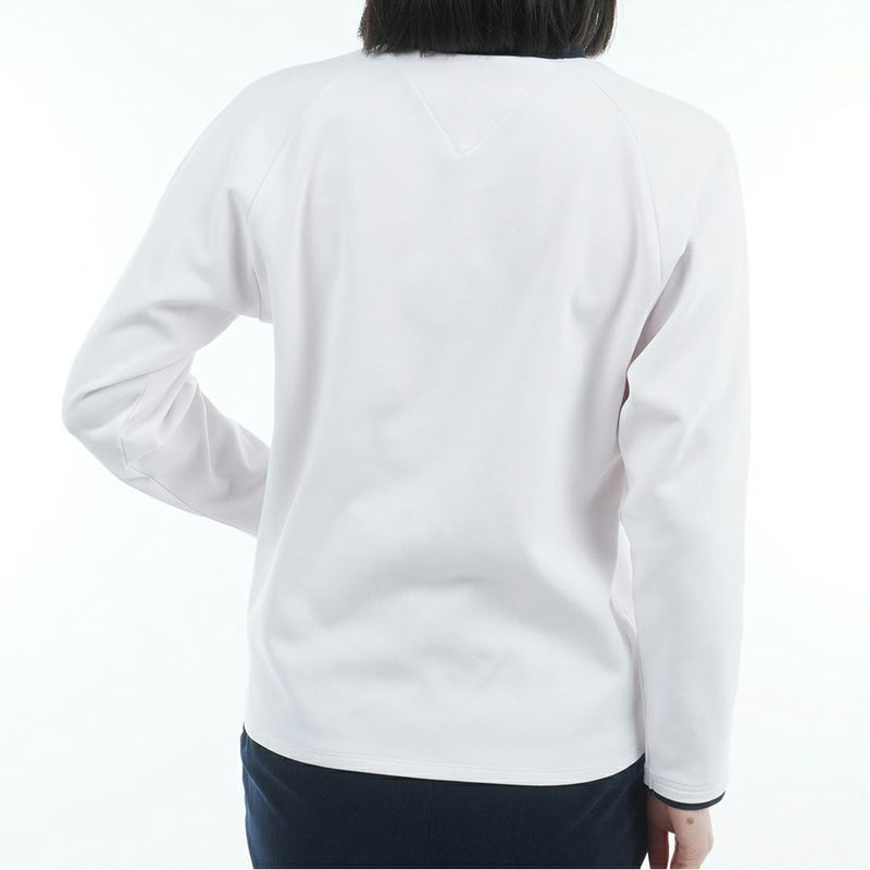 トミー ヒルフィガー ゴルフ Tommy Hilfiger Golf レディース レディース サークルロゴ 長袖モックネックシャツ THLA578 詳細3