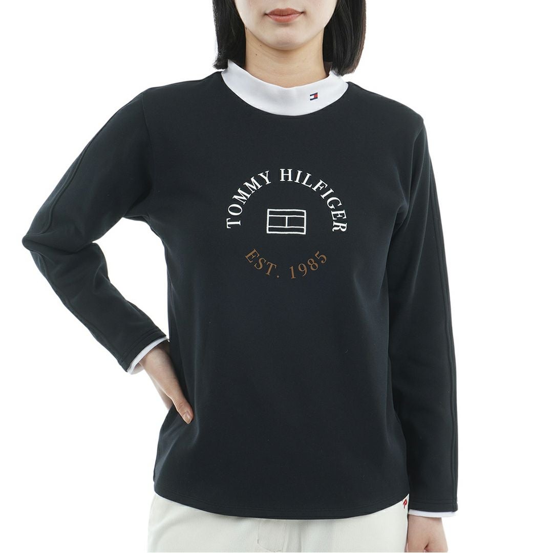 30％OFF】[トミーヒルフィガー]レディース サークルロゴ 長袖モック