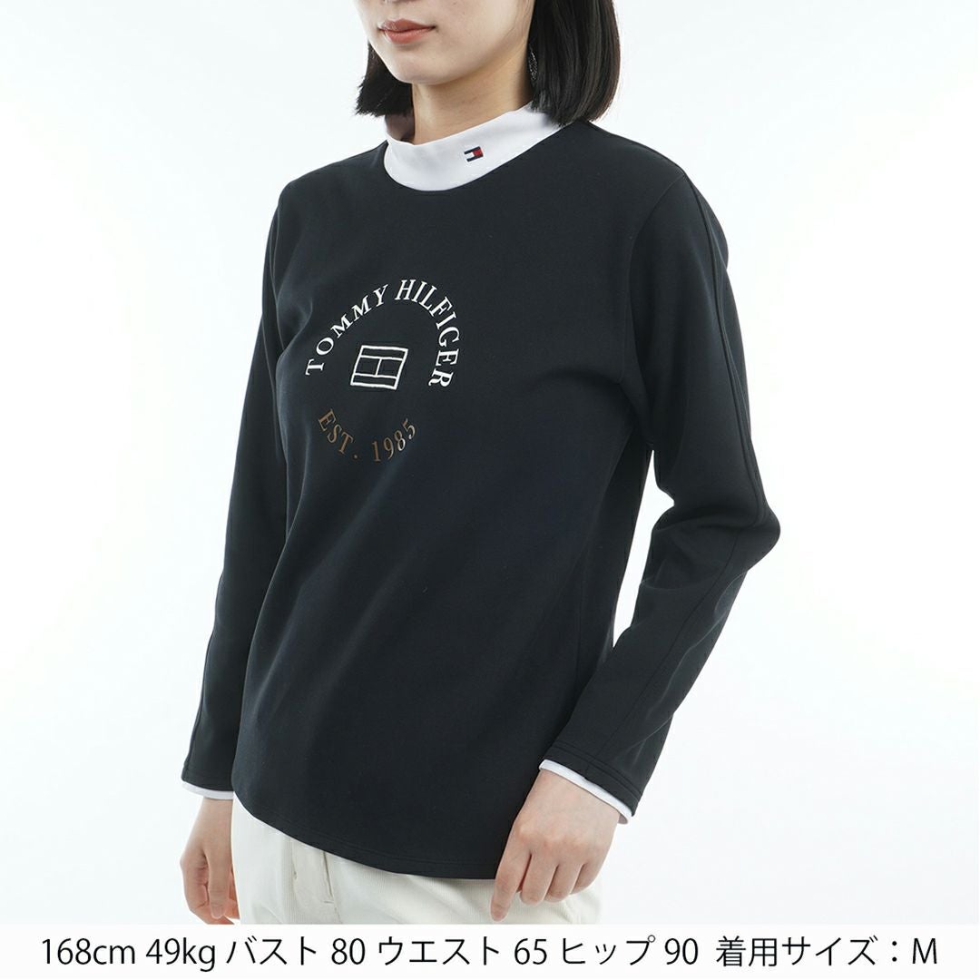 30％OFF】[トミーヒルフィガー]レディース サークルロゴ 長袖モック