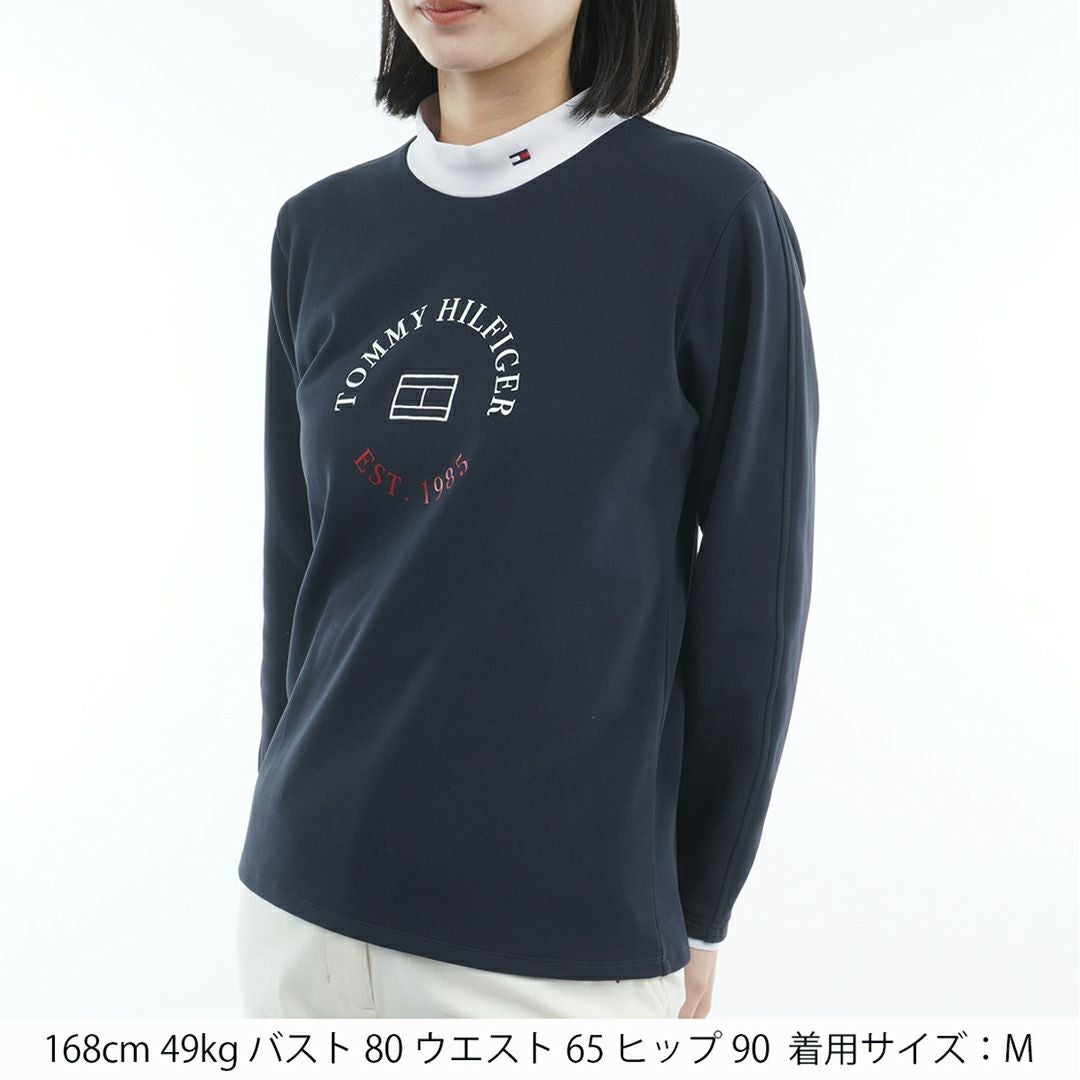 30％OFF】[トミーヒルフィガー]レディース サークルロゴ 長袖モック