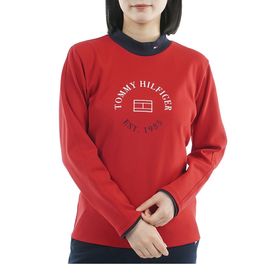 30％OFF】[トミーヒルフィガー]レディース サークルロゴ 長袖モック